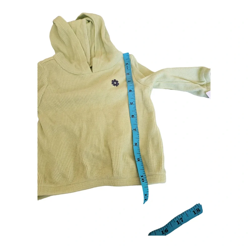 Carter's 3m Green Long Sleeve Hooded Pullover Jacket